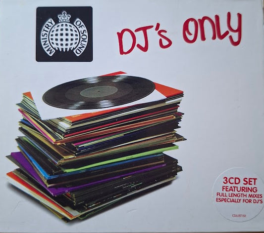 Ministry of Sound: DJ’s Only Vol. 1 – 5 (3-Disc Sets) — Second-Hand CD Collection