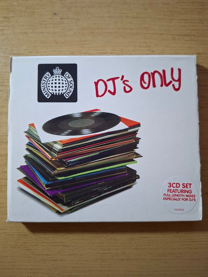 Ministry of Sound: DJ’s Only Vol. 1 – 5 (3-Disc Sets) — Second-Hand CD Collection