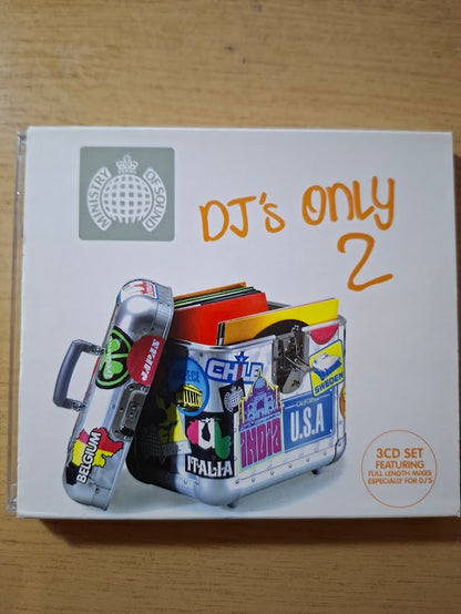 Ministry of Sound: DJ’s Only Vol. 1 – 5 (3-Disc Sets) — Second-Hand CD Collection