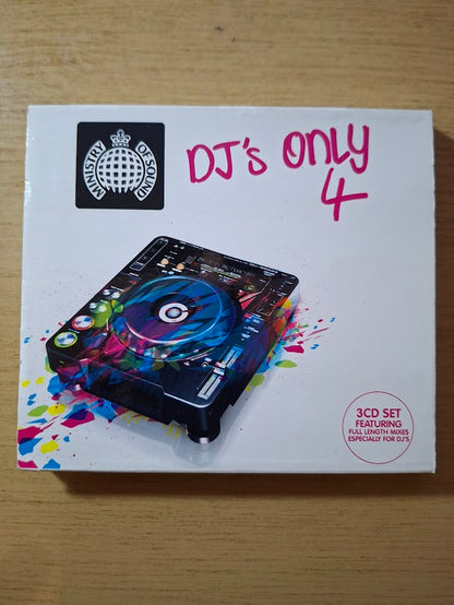 Ministry of Sound: DJ’s Only Vol. 1 – 5 (3-Disc Sets) — Second-Hand CD Collection
