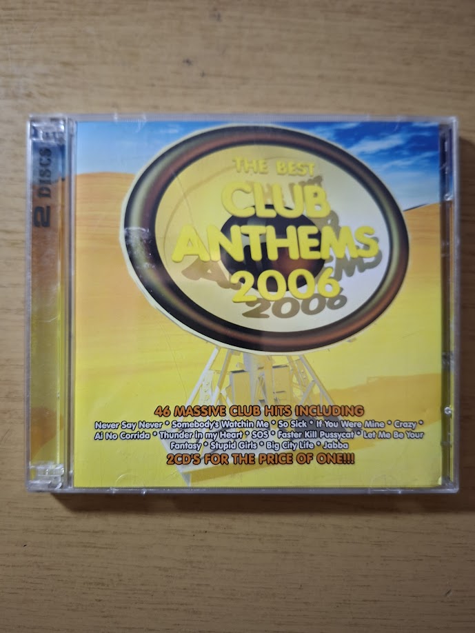 Club Anthems (Various Years) — 4 × 2-Disc CD Sets — Second-Hand Collection