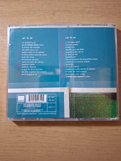 Alejandro Sanz – Grandes Éxitos 91_04 (2004) — Second-Hand 2-CD Set