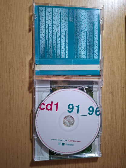 Alejandro Sanz – Grandes Éxitos 91_04 (2004) — Second-Hand 2-CD Set