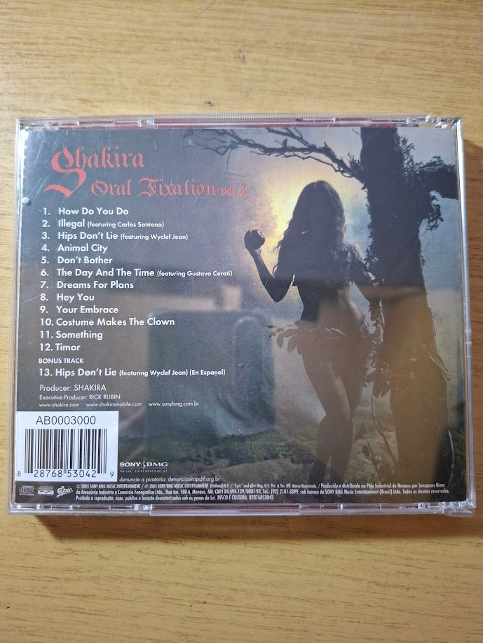 Shakira – Oral Fixation Vol. 2 (2006) — Second-Hand CD
