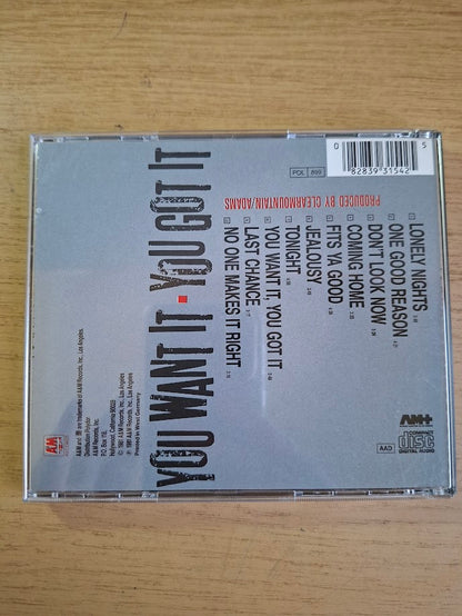 Bryan Adams – You Want It, You Got It (1990) — Second-Hand CD