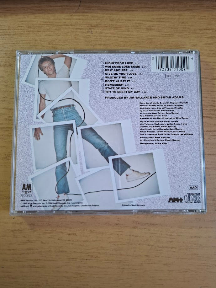 Bryan Adams – Bryan Adams — Second-Hand CD