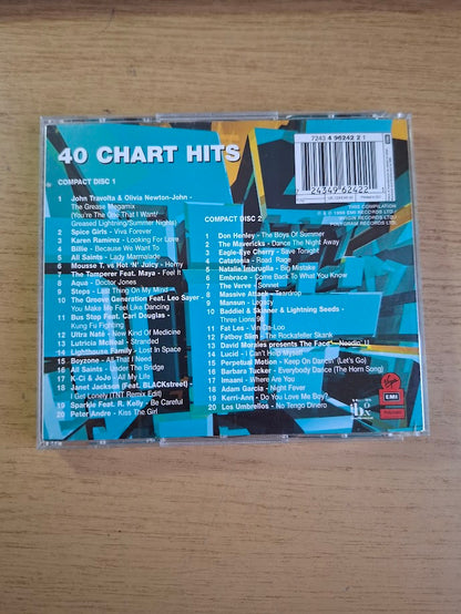 Various – Now That's What I Call Music! 40 (1998) — Second-Hand 2 × CD Set