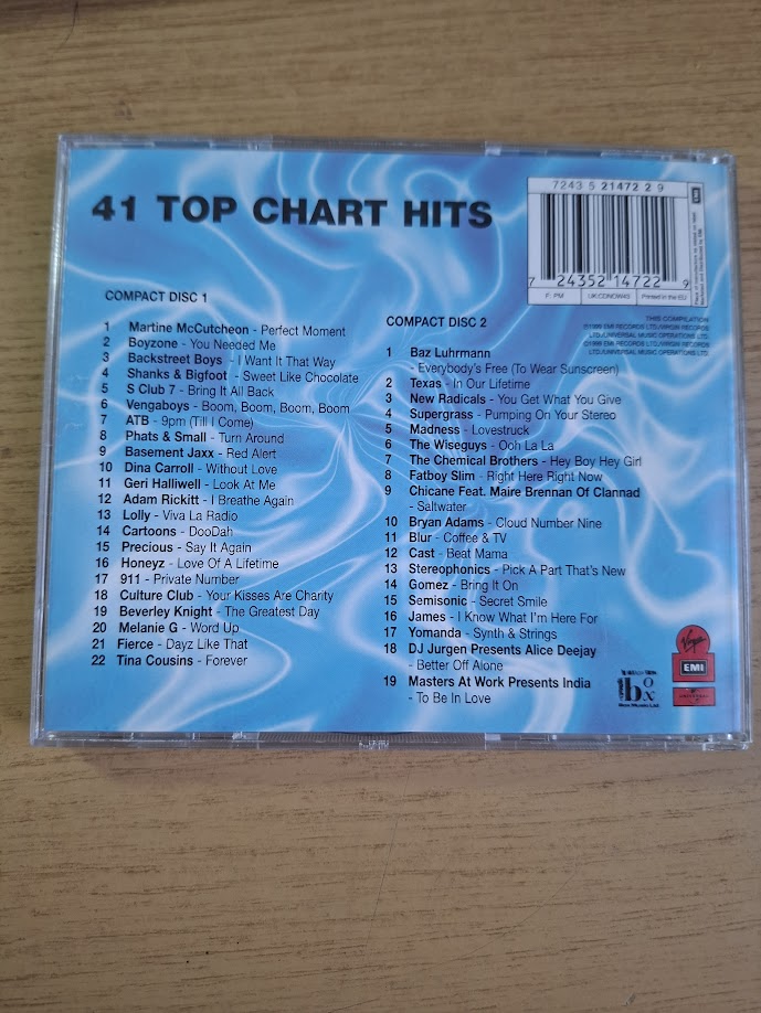Various – Now That's What I Call Music! 43 (1999) — Second-Hand 2 × CD Set