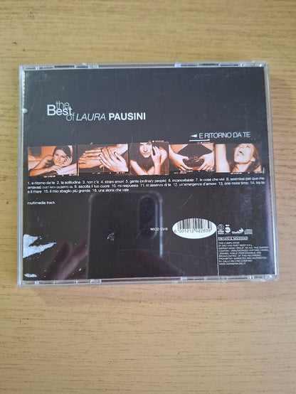 Laura Pausini – The Best Of Laura Pausini: E Ritorno Da Te (2001) — Second-Hand CD