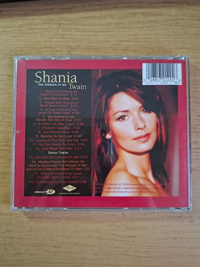 Shania Twain – The Woman In Me (2000 Reissue) — Second-Hand CD