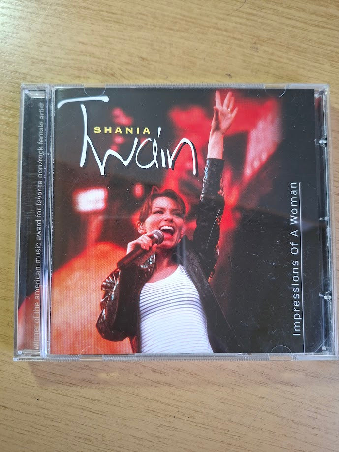 Shania Twain – Impressions Of A Woman Shania Twain - Impressions Of A Woman album cover More images  Label: Jaba Music Exklusiv – JABA 26174 Format: CD, Album Country: Germany Released: 2000 Genre: Rock, Pop, Folk, World, & Country Style: Pop Rock