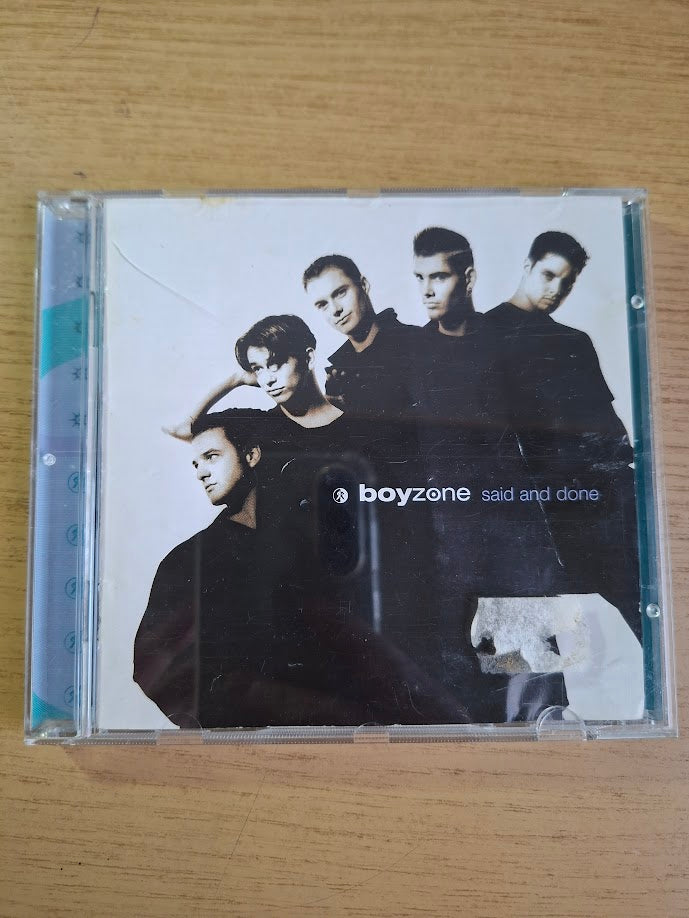 Boyzone – Said And Done (1995) — Second-Hand CD
