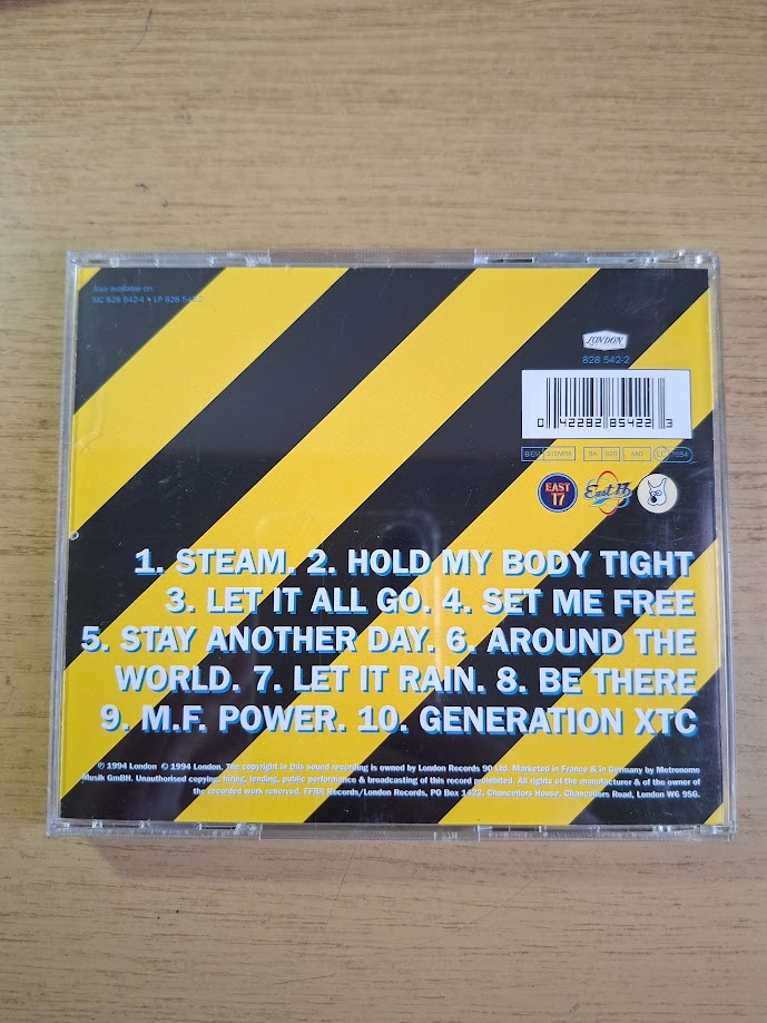 East 17 – Steam (1994) — Second-Hand CD