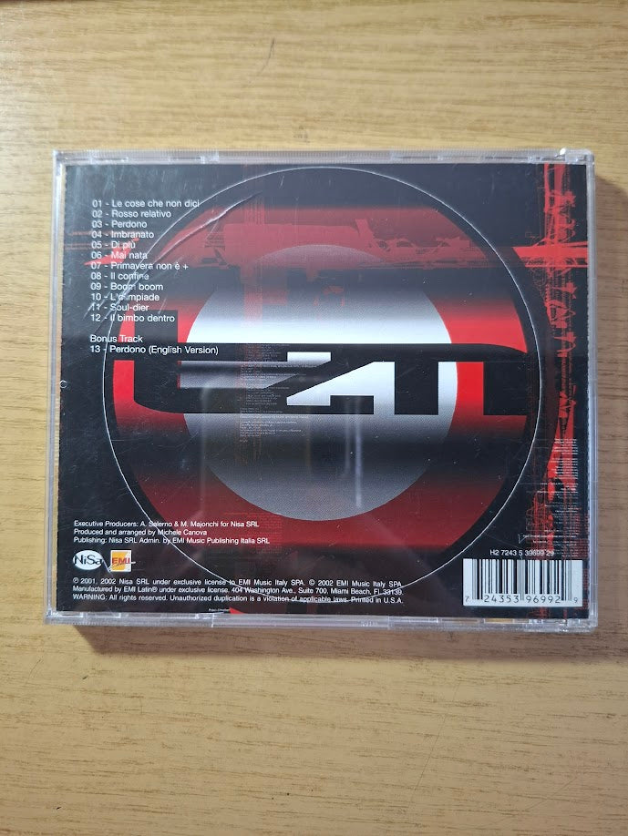 Tiziano Ferro – Rosso Relativo — Second-Hand CD