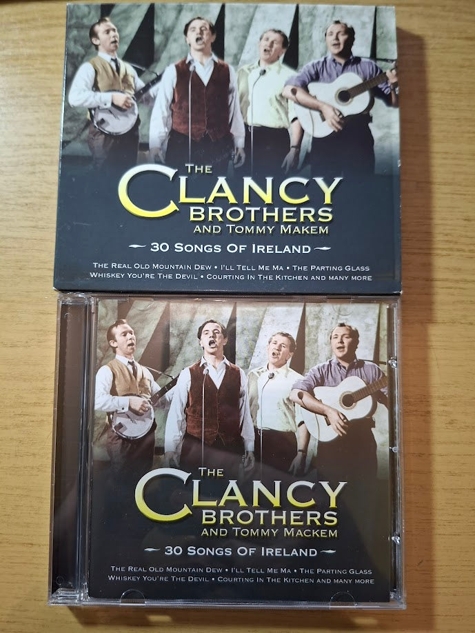 The Clancy Brothers &amp; Tommy Makem – 30 Songs Of Ireland (2005) — Second-Hand CD