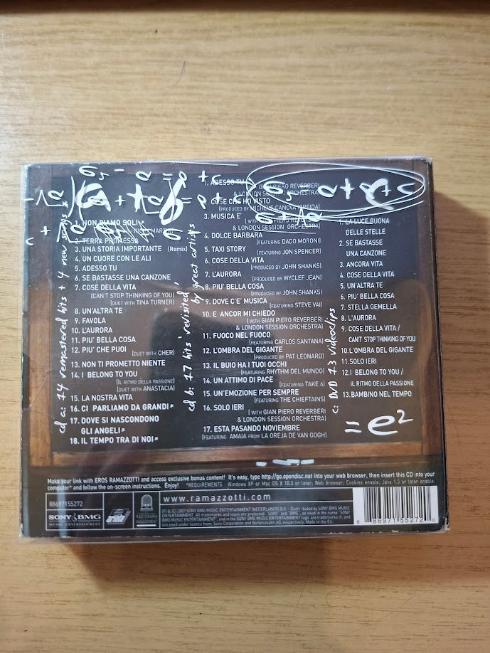 Eros Ramazzotti – E² (2007) — Second-Hand Limited Edition CD & DVD Set