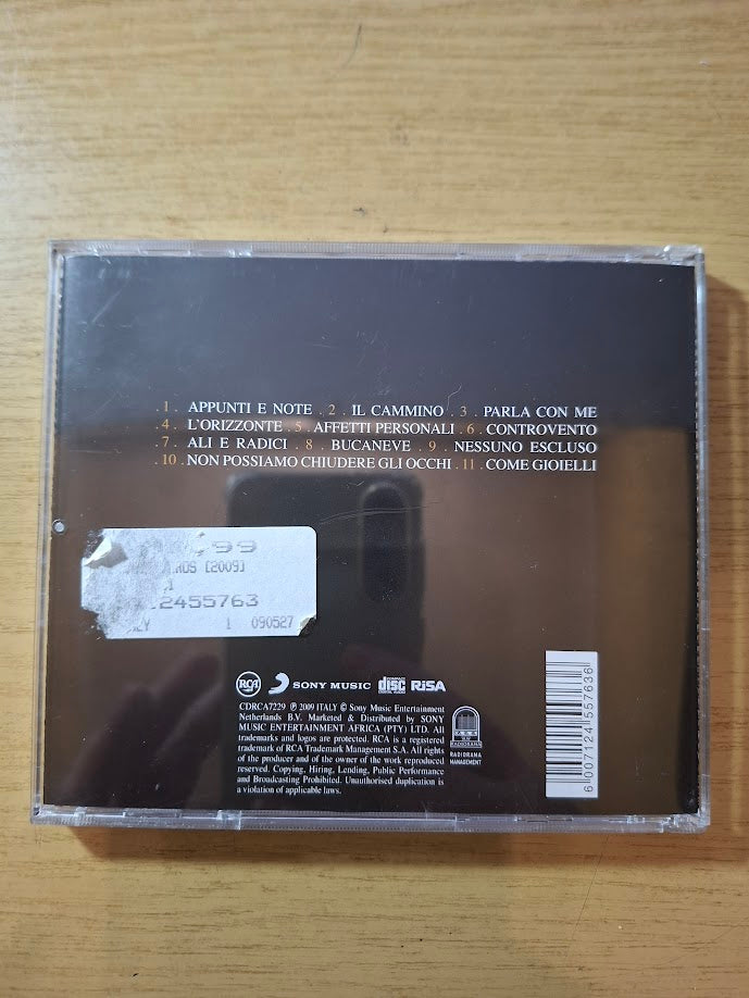 Eros Ramazzotti – Ali e Radici (2009) — Second-Hand CD