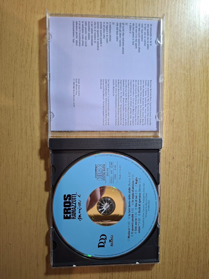 Eros Ramazzotti – Musica È (1988) — Second-Hand CD