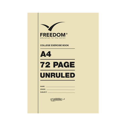 72 pages A4 College Books Unruled (2083)