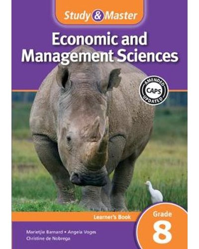 Study & Master Economic and Management Sciences Learner's Book Grade 8 ISBN/SKU:9781107693265