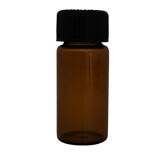 5ml Amber Glass Vial With Screw Cap