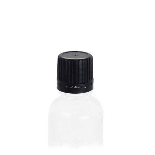 Product image of Dropper Cap Fast Flow Black 18mm Neck
