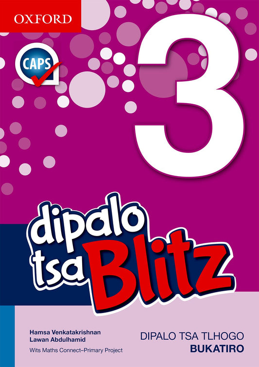 Blitz Mental Maths Gr3 LB Setswana ISBN/SKU: 9780190400231