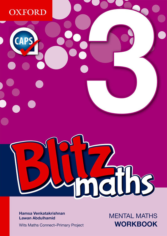 Blitz Mental Maths Gr3  LB English ISBN/SKU: 9780190401313