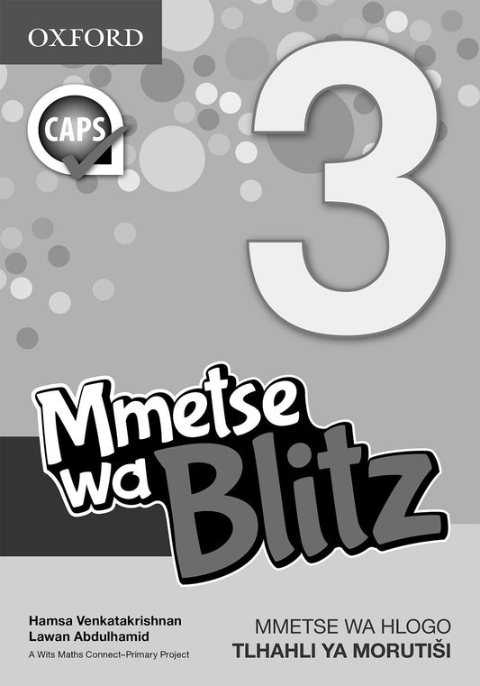 Blitz Mental Maths Gr3 TG Sepedi ISBN/SKU: 9780190402785