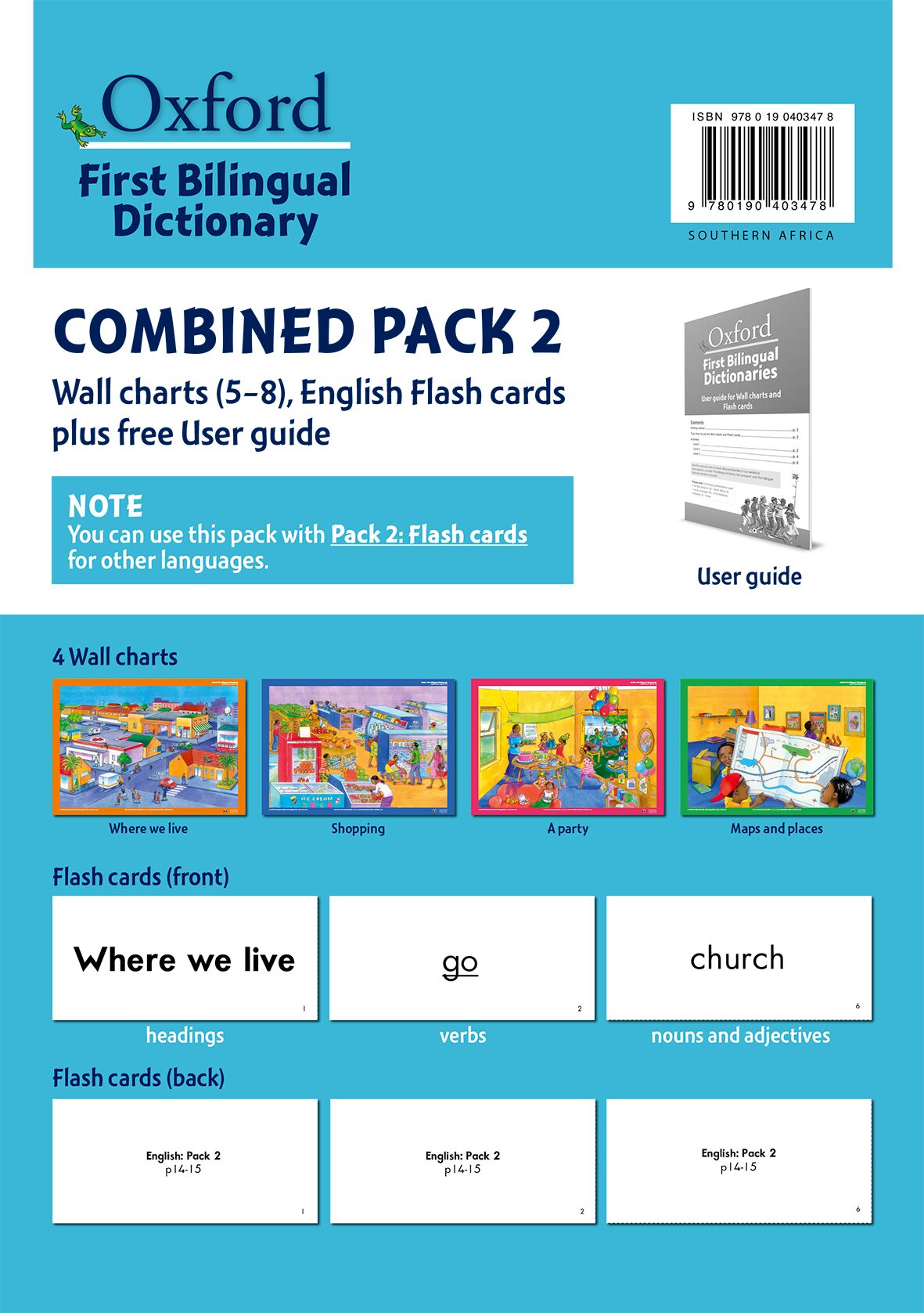 Oxford FiReading Scheme t Bilingualing Dict pack 2 poster/caReader ISBN/SKU: 9780190403478