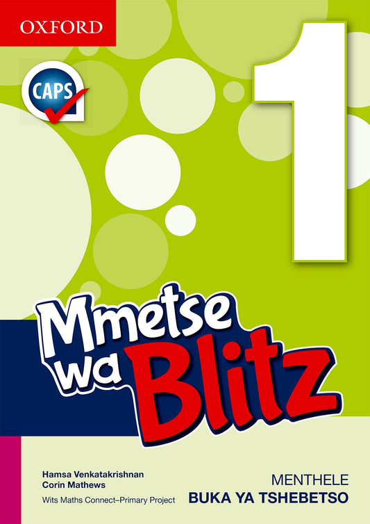 Blitz Mental Maths Gr1 LB Sesotho ISBN/SKU: 9780190404185
