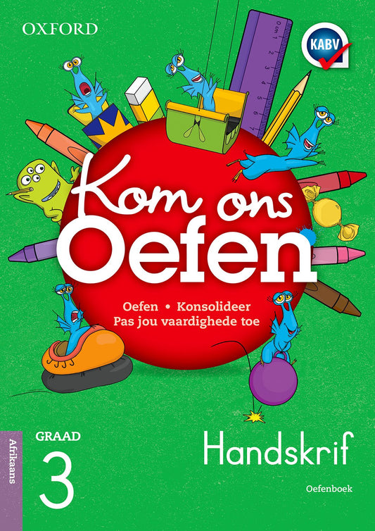 Kom ons oefen Handskrif Gr3 (HT) ISBN/SKU: 9780190404536