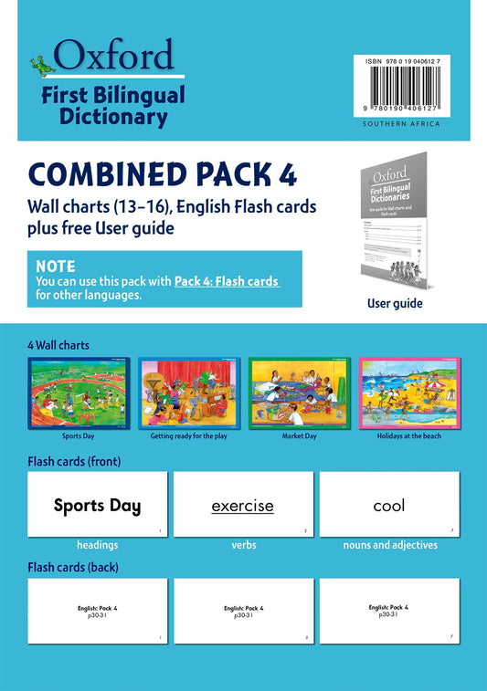 Oxford FiReading Scheme t Bilingualing Dict pack 4 poster/caReader ISBN/SKU: 9780190406127