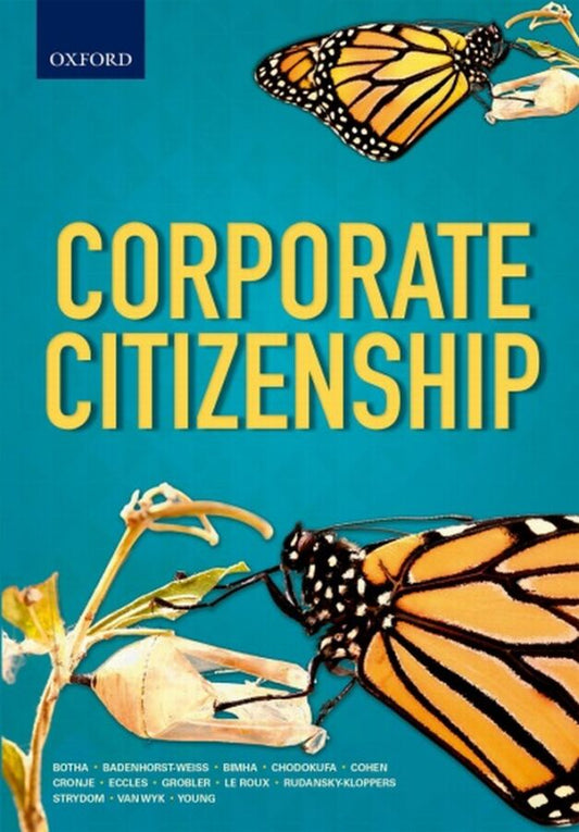 Corporate Citizenship ISBN/SKU: 9780190407087