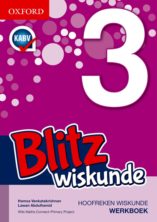 Blitz Wiskunde (Hoofrekene) Gr3 LB Afrikaansik ISBN/SKU: 9780190407926