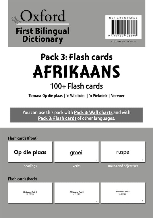 Oxford FiReading Scheme t Bilingualing Dict pack 3 caReadeReading Scheme  Afrikaans ISBN/SKU: 9780190408596