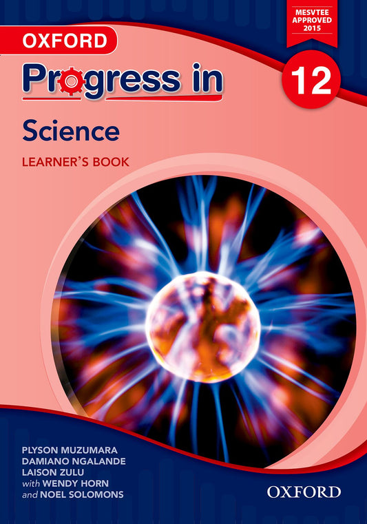 Progress in Science  Gr12 LB - (Zam) ISBN/SKU: 9780190408794