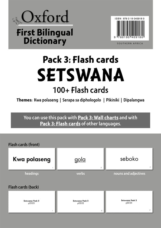 Oxford FiReading Scheme t Bilingualing Dict pck 3 caReadeReading Scheme  Setswa ISBN/SKU: 9780190409180