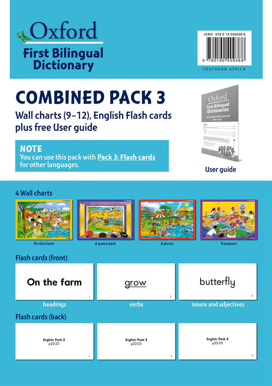 Oxford FiReading Scheme t Bilingualing Dict pack 3 poster/caReader ISBN/SKU: 9780190409388
