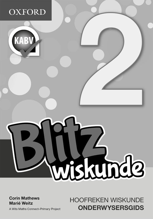 Blitz Wiskunde (Hoofrekene) Gr2 OG Afrikaansik ISBN/SKU: 9780190409777