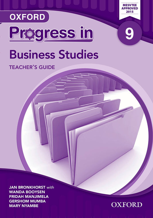 Progress in Bus Studies Gr9 TG - (Zam) ISBN/SKU: 9780190409999