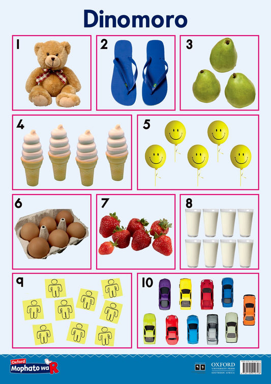 Oxford Gr R Poster 6 (Setswana) ISBN/SKU: 9780190410728