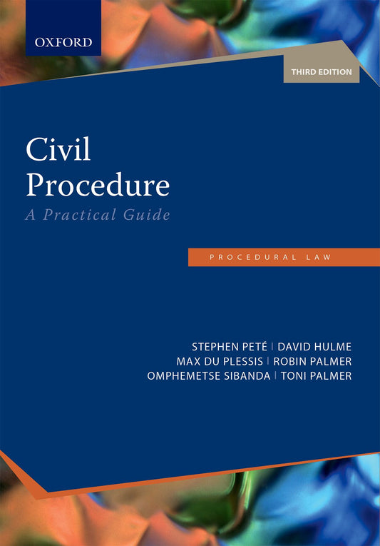 Civil Procedure: A Practicetical Guide 3e ISBN/SKU: 9780190411268