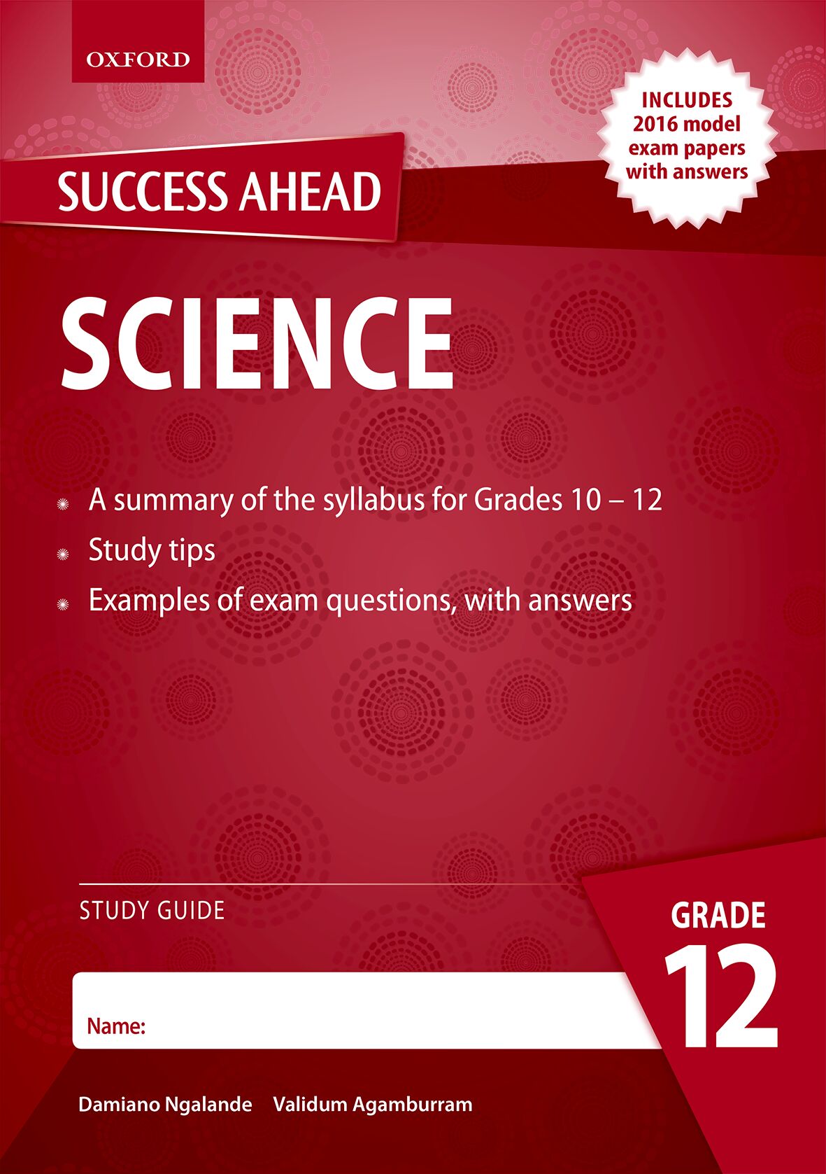 Success Ahead in Science ence Gr12 SG - (Zam) ISBN/SKU: 9780190414771