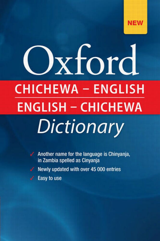 Chichewa Bilingualingual Dictionary ISBN/SKU: 9780190416591
