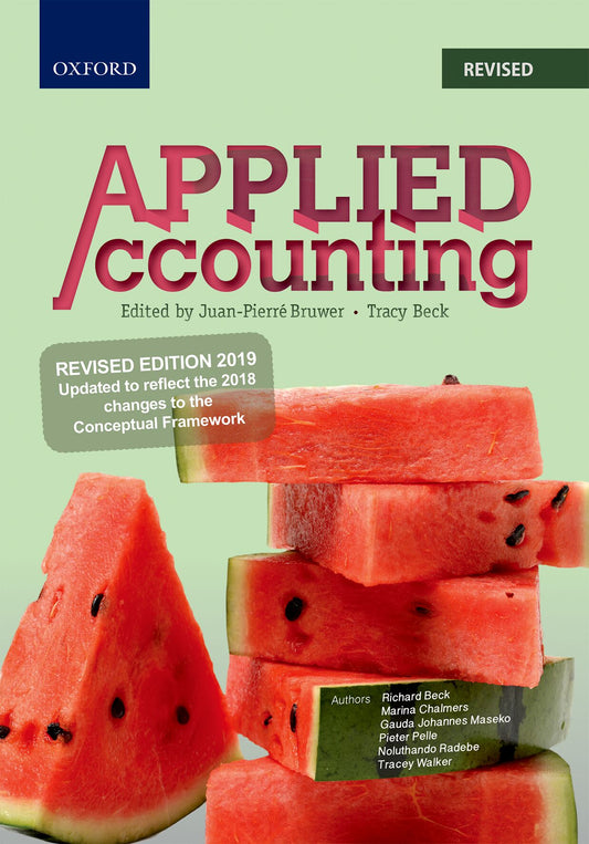 Applied Accounting revised edition ISBN/SKU: ISBN/SKU: 9780190423919