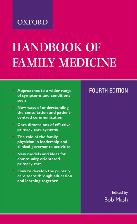 Handbook of Family Medicine 4e ISBN/SKU: ISBN/SKU: 9780190429218