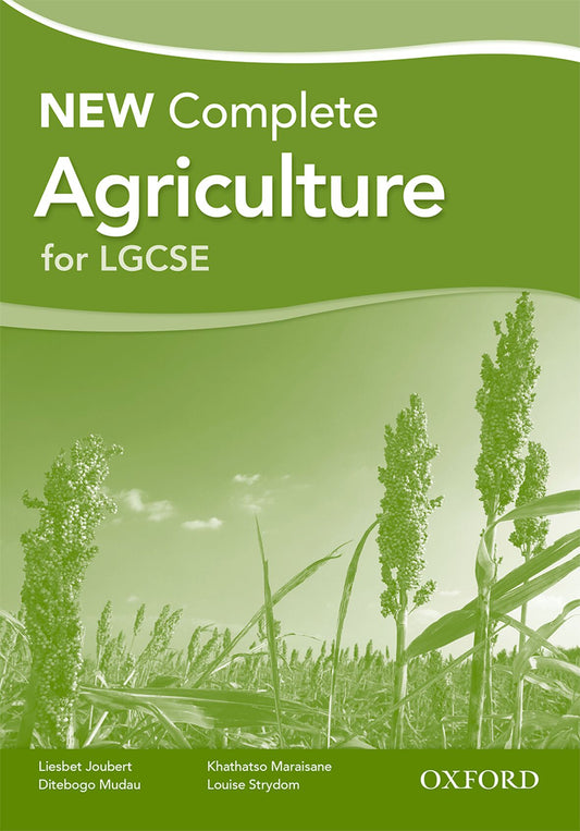 New Complete Agriculture LGCSE Resource ISBN/SKU: 9780190722043