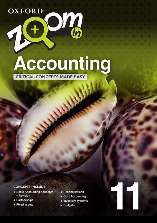 Zoom in Accounting 11 PB ISBN/SKU: 9780190722661