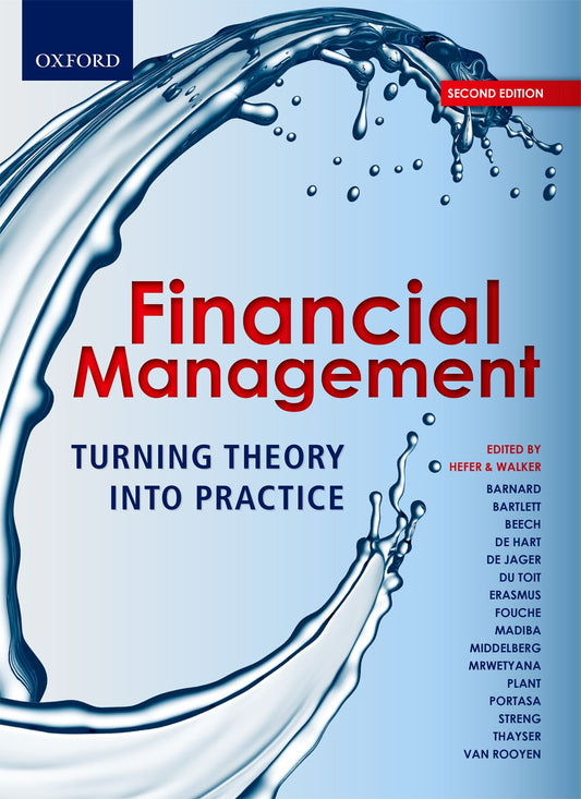 Financial Management 2e ISBN/SKU: 9780190722869
